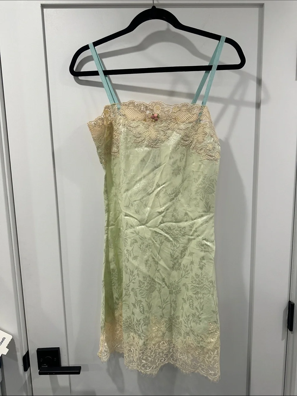 NWT ZW Collection Jacquard Lace-Trim Slip Dress - 5107/094/519 - Picture 3 of 3